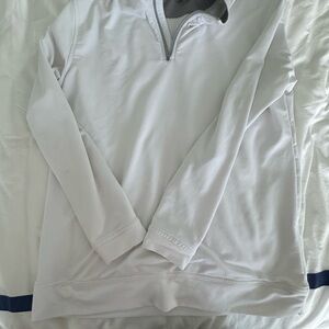 Peter Millar White Kids Pullover